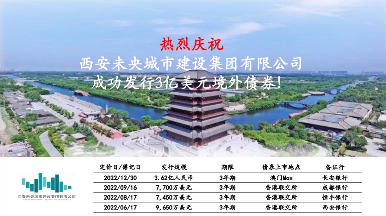 2022 - 西安未央城市建设集团有限公司I至IV期 - 联席全球协调人